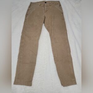 American Eagle Outfitters Tan Chinos Classic Cotton Blend